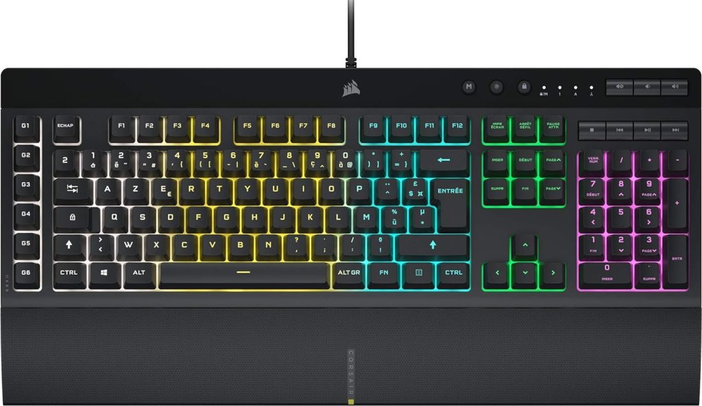 Membraan Gaming Toetsenbord Corsair K55 RGB Pro